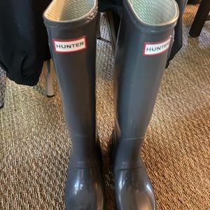 Hunter rain boots